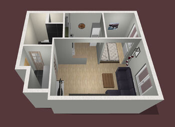 Pronájem bytu 1+kk v osobním vlastnictví 35 m², Ostrava