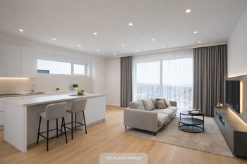 Interiér vizualizace - Prodej domu 199 m², Jílové u Prahy