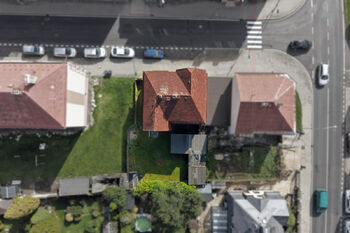 Pohled z výšky  - Prodej bytu 3+1 v osobním vlastnictví 68 m², Nejdek