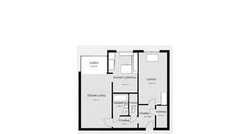 Pronájem bytu 2+kk v osobním vlastnictví 63 m², Praha 8 - Kobylisy