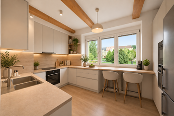 vizualizace - Prodej bytu 3+1 v osobním vlastnictví 65 m², Trutnov