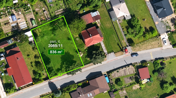 Prodej pozemku 836 m², Ostrava