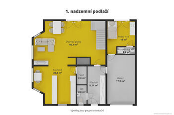 Pronájem domu 196 m², Zvole