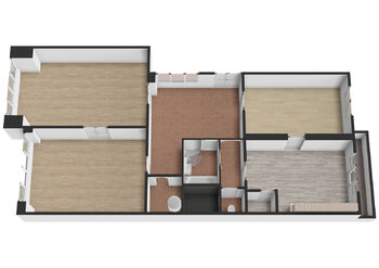 Pronájem bytu 3+1 v osobním vlastnictví 120 m², Tábor