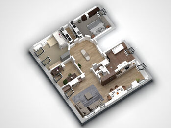 Prodej bytu 4+kk v osobním vlastnictví 123 m², Praha 9 - Kbely