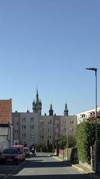 Okolí domu - Prodej bytu 3+1 v osobním vlastnictví 69 m², Klatovy
