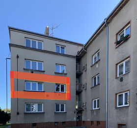 umístění bytu - Prodej bytu 2+1 v osobním vlastnictví 48 m², Rakovník