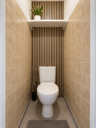 Samostatné WC - aktuální stav. - Prodej bytu 3+1 v družstevním vlastnictví 61 m², Teplice