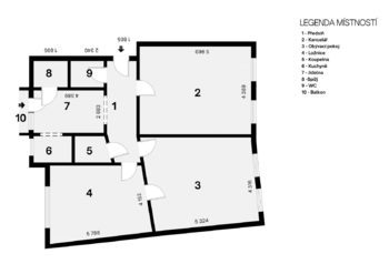 Prodej bytu 4+kk v osobním vlastnictví 121 m², Ostrava
