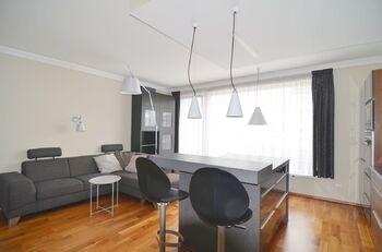 obývací pokoj - Pronájem bytu 2+kk v osobním vlastnictví 68 m², Praha 5 - Jinonice