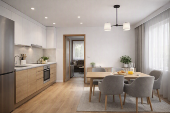 vizualizace kuchyň - Prodej domu 150 m², Němčice