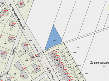 Prodej pozemku 752 m², Horoušany