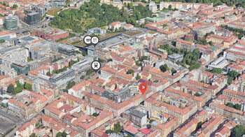 Pronájem bytu 2+1 v osobním vlastnictví 49 m², Praha 5 - Smíchov