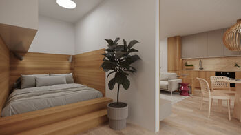 Prodej bytu 1+kk v osobním vlastnictví 48 m², České Budějovice