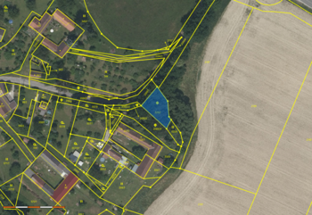 Prodej pozemku 402 m², Trhové Sviny