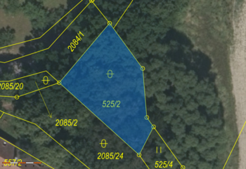 Prodej pozemku 402 m², Trhové Sviny