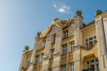 Detail domu ul. Palachova - Prodej bytu 3+1 v osobním vlastnictví 61 m², Litoměřice