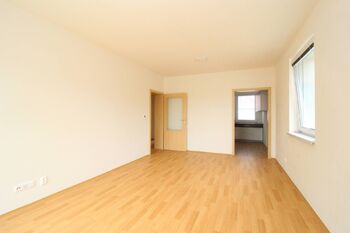 obývací pokoj s kuchyňským koutem - Pronájem bytu 2+kk v osobním vlastnictví 64 m², Plzeň
