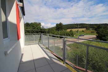 balkon č. 1 - Pronájem bytu 2+kk v osobním vlastnictví 64 m², Plzeň