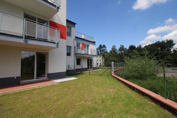 pohled na balkon č. 1 - Pronájem bytu 2+kk v osobním vlastnictví 64 m², Plzeň