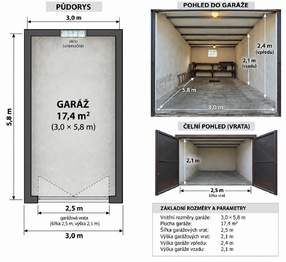 Prodej garáže 21 m², Vratimov