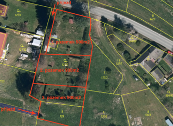 Prodej pozemku 2829 m², Bohdalín