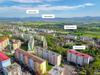 Prodej bytu 4+1 v družstevním vlastnictví 99 m², Krupka