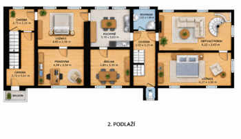 Prodej domu 200 m², Kájov