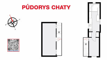 Půdorys - Prodej pozemku 820 m², Veltrusy