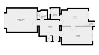 Pronájem bytu 2+1 v osobním vlastnictví 77 m², Praha 6 - Dejvice