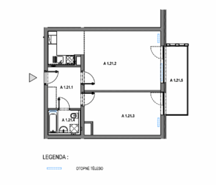 Prodej bytu 2+kk v osobním vlastnictví 55 m², Praha 9 - Čakovice