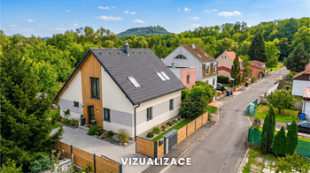 VIZUALIZACE FASÁDY - Prodej domu 135 m², Teplice