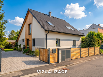 VIZUALIZACE FASÁDY - Prodej domu 135 m², Teplice