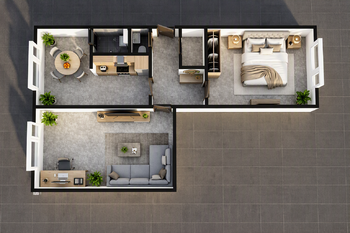 Pronájem bytu 2+1 v osobním vlastnictví 63 m², Ústí nad Labem