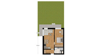 Prodej bytu 2+kk v osobním vlastnictví 49 m², Kyjov