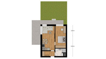 Prodej bytu 2+kk v osobním vlastnictví 49 m², Kyjov
