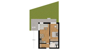 Prodej bytu 2+kk v osobním vlastnictví 49 m², Kyjov