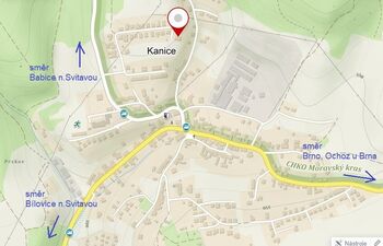 Pronájem bytu 2+kk v osobním vlastnictví 45 m², Kanice