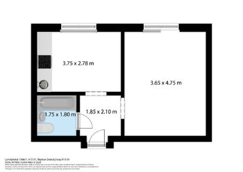 Prodej bytu 1+1 v družstevním vlastnictví 29 m², Teplice