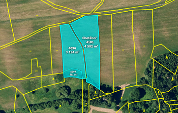 Prodej pozemku 46277 m², Chotěboř