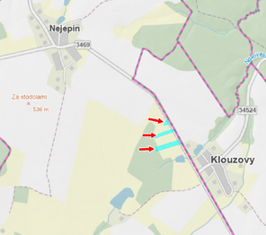 Prodej pozemku 46277 m², Chotěboř
