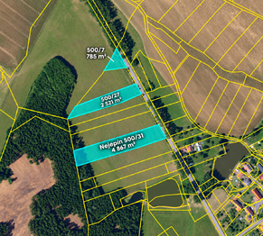 Prodej pozemku 46277 m², Chotěboř