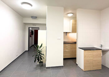 obývací pokoj foto se vstupem do předsíně - Prodej kancelářských prostor 33 m², Brno
