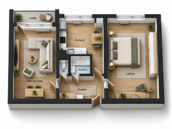Prodej bytu 2+1 v osobním vlastnictví 64 m², Ústí nad Labem