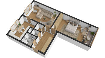 Prodej bytu 2+1 v osobním vlastnictví 65 m², Hradec Králové