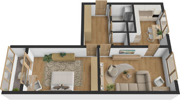 Prodej bytu 2+1 v osobním vlastnictví 65 m², Hradec Králové