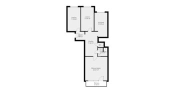 Prodej bytu 3+1 v osobním vlastnictví 74 m², Praha 4 - Modřany