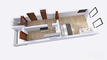 Prodej bytu 1+1 v osobním vlastnictví 52 m², Brno