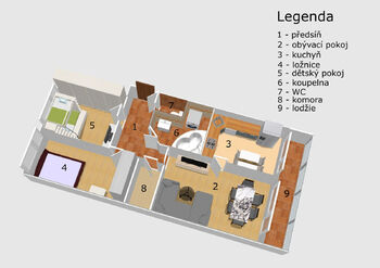 Prodej bytu 3+1 v osobním vlastnictví 69 m², Litoměřice