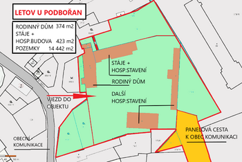 Prodej domu 767 m², Podbořany